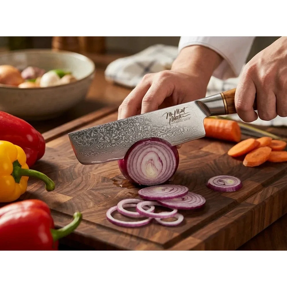 Mr Meat Master nakiri knife